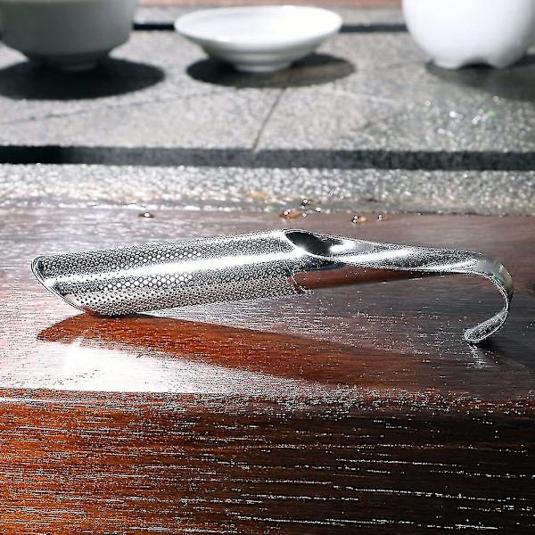 1 par tesil, teinfuser, urte- og krydderfilter i rustfritt stål