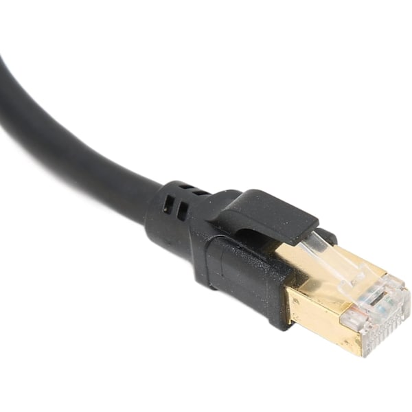 RJ45 Splitter Adapter, 1 til 2 Port RJ45 Netværk Ethernet Adapter Splitter, CAT8 Netværkskabel Splitter Adapter til Hjemmekontor