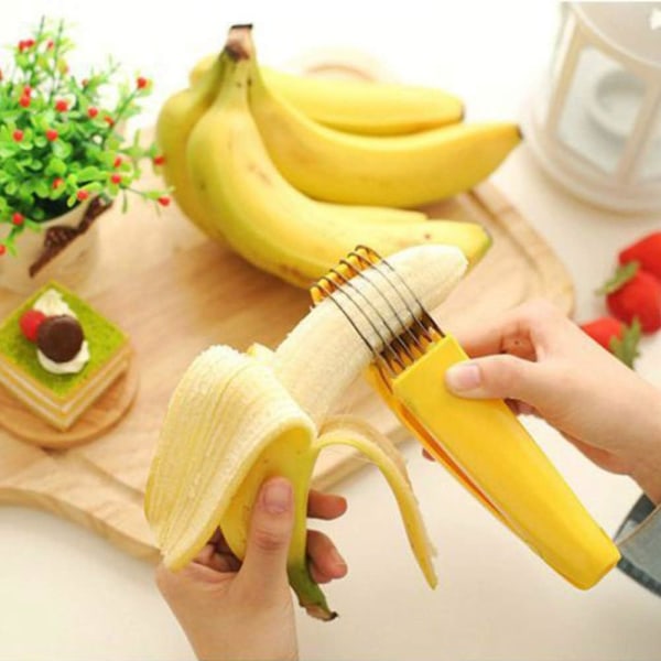 Banana Slicer - täydellinen hedelmäsalaattiin