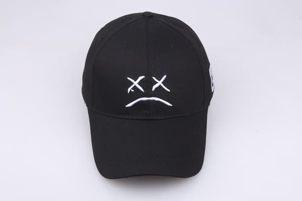 Kedelig ansigt Bomuld Baseball Cap Bold Dad Hat Justerbar til Mænd Kvinder