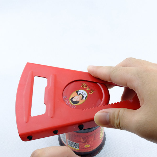 Universal Jar Lid Opener Versatile Opener Med Gummikant, Glas