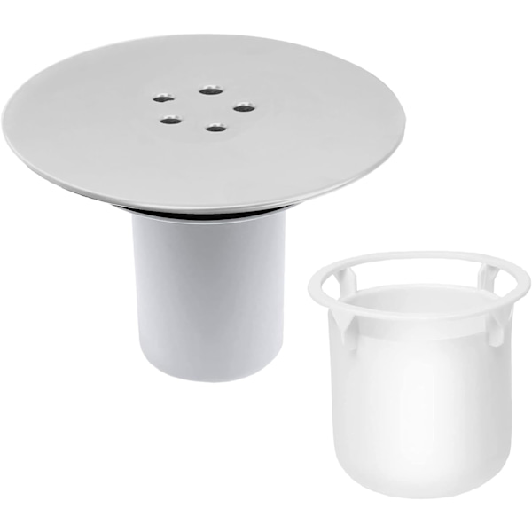 90mm/115mm Dusjristdekselutskifting, Universal Dusjristdeksel, Krom Dusjpropp, Rask Strøm