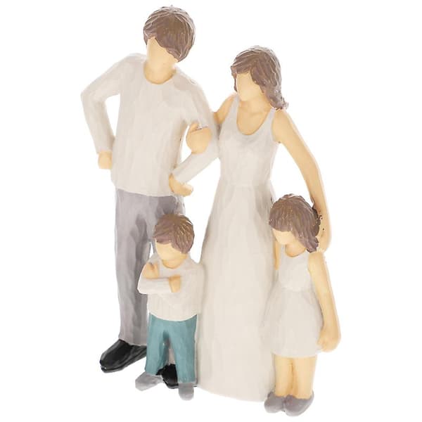 Unik Hem Staty Prydnad Harts Figur Prydnad Bordsstaty Prydnad