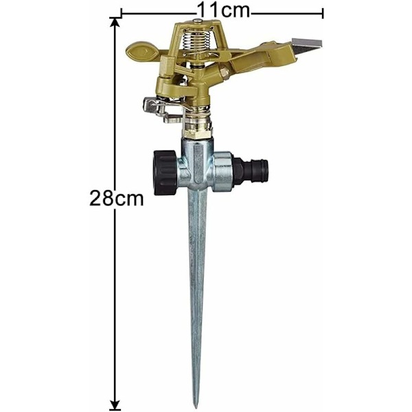 Pyöreä sprinkler, vihreä pyöreä sprinkler sprinkler nurmikko, puutarhan ruisku