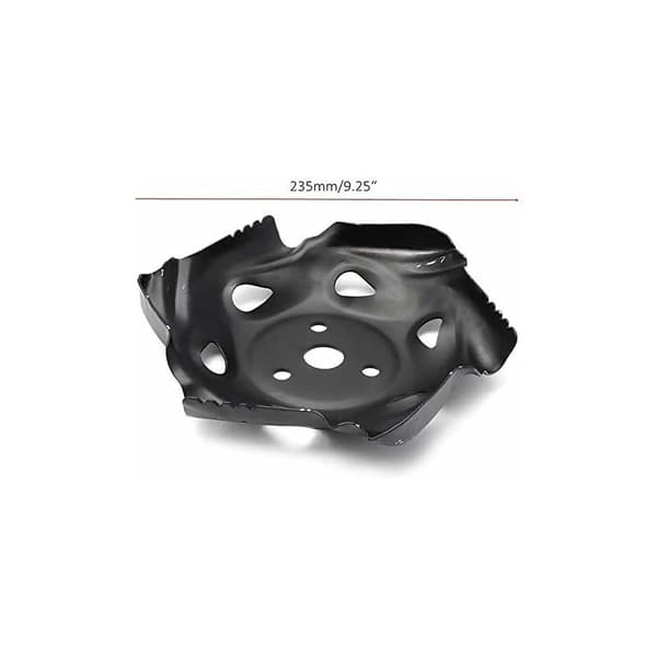Gräsklipparersättningsblad, 23,5 cm gräsklipparhuvud, metallgräsklippare ogräsbricka