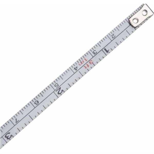 2 stk Nesting Lineal Tape Mål Nøkkelring Mini Metrisk Lommestørrelse