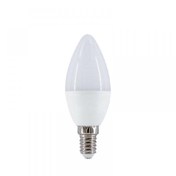 Set med 6 små LED-lampor i form av en låga, Edison skruvbas E14 5w (40w ekvivalent