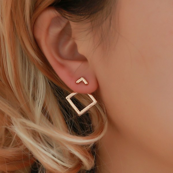 Heta trendiga söta nickelfria örhängen mode smycken örhängen Squ