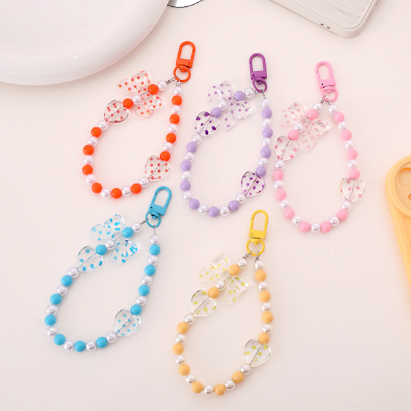 4pcshone Lanyard Håndledds Mobiltelefon Lanyard bue Mobiltelefon Lanyard