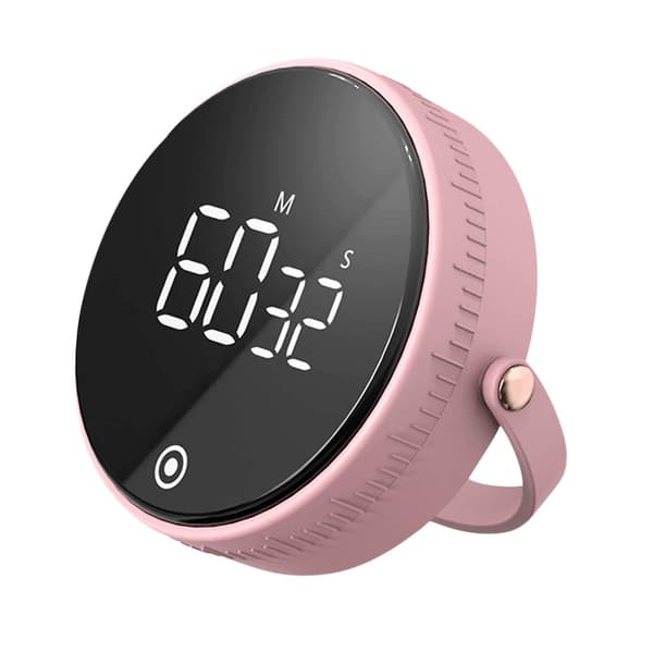 Vridtimer Hushållsljudlös Timer Kök Nedräkningstimer Kreativ