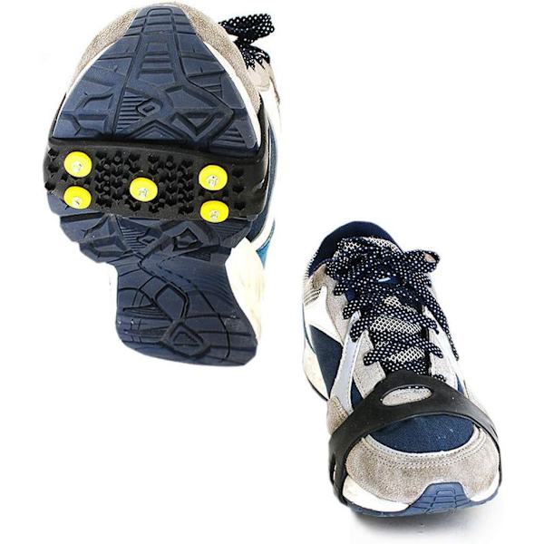 Issnow Traction Cleats Crampon til at gå på sne og is, skridsikker gummi Anti Slip Crampons Slip-on Stretch