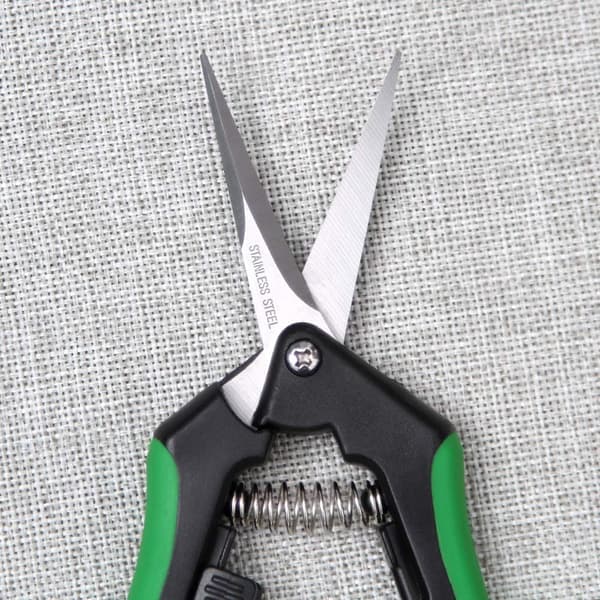 Havesaks med buede rustfri stålblad (2 stk.)