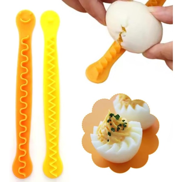 Nyhet egg cutter, blonder egg cutter, fancy egg cutter, multifunksjonell egg