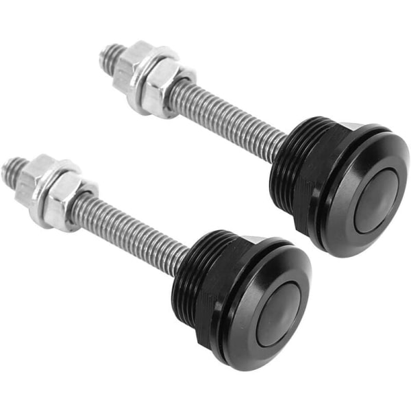 2 st aluminiumlegering + järn universell huvlås huvlås tryckknapp snabbkoppling