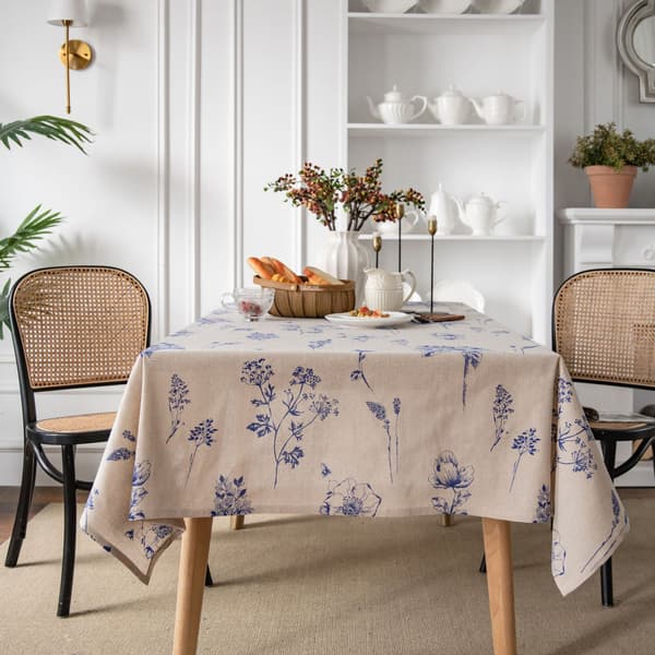 Sød rektangulær dug, dug 140 x 250CM, dug til køkken, café, spisestue