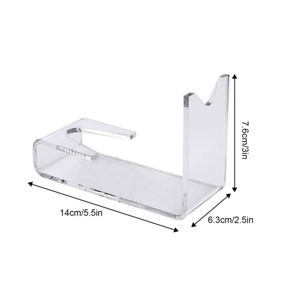 Pistol Display Stand 2 stk. Legetøjspistol Display Stand Holdere Klar