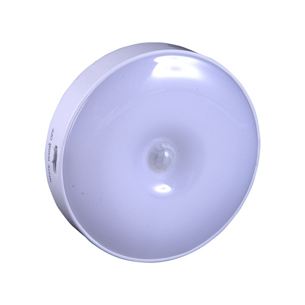 LED-nattlys, 3-pak LED-bevegelsessensorlys, USB-oppladbar