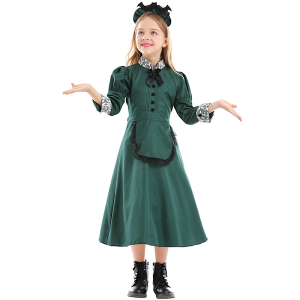 Halloween lasten cosplay vanhemman ja lapsen puku salaperäinen linna