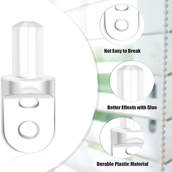 8 stk. hardware-tryllespids reparationstryllepind til ødelagt vandret blind hardware