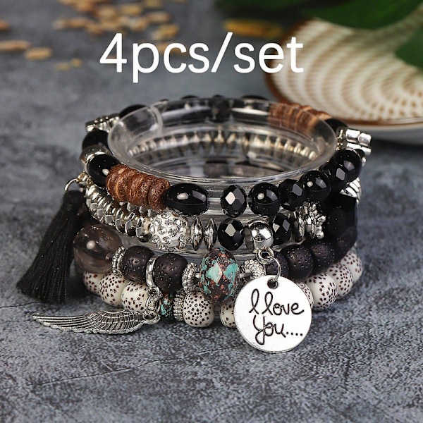 Armbånd - Fint smykke Unisex Fjær Accent Justerbart Charm Armbånd