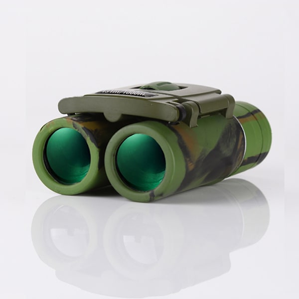 Mini Teleskop 8x21 Bærbar Foldbar Kikkert Nem at Bære til Udendørs Camping Rejser Se Langt Camouflage Zoom Teleskop