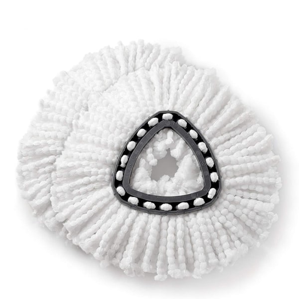 Sæt med 2 udskiftningshoveder og - Mikrofiber - Trekantet form -