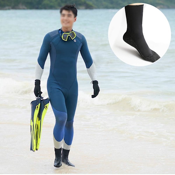 Neopreenisukat Sukellus Scuba Märkäpuku Räpylätossut Miehille Naisille