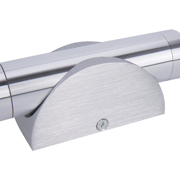 Moderne vegglamper 360 rotasjon LED opp ned vegglampe justerbar aluminium veggbelysning innendørs bad soverom lys, kald hvit