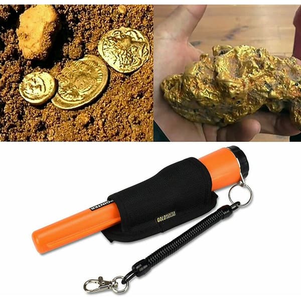 Metallinilmaisin Pinpointer Aarreenetsintätyökalu Buzzer Vibrate, P