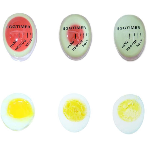 Äggklocka Köksgadget Färgförändrande Koka Ägg Termometer,pack av 3