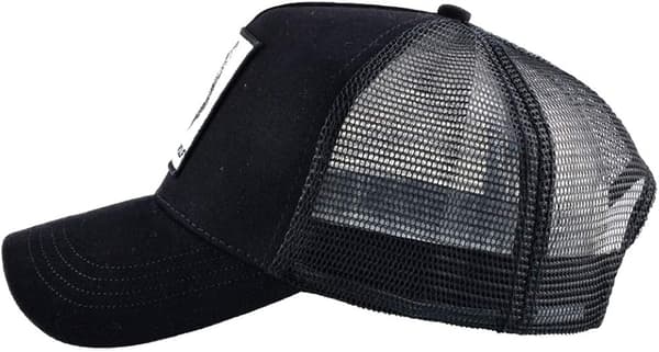 Unisex eläinverkko Trucker Hat Square Patch Baseball Caps