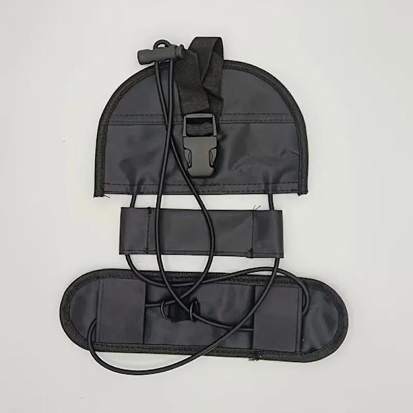 Väska elastisk, nylon, svart, one size