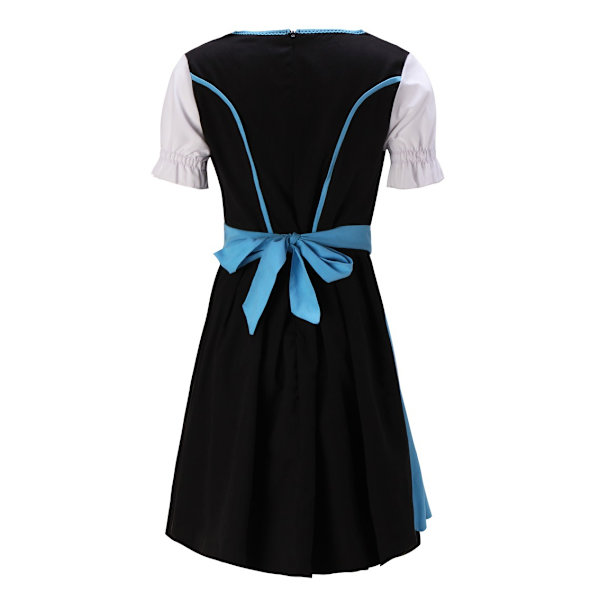 Klänning för flickor Oktoberfest öl flicka kostym Fraulein bayerska D