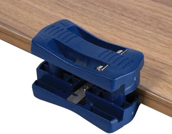 Dobbeltkantbåndmaskin Trimming Cutter Enhet Manuell Hode Og