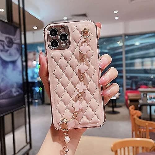 Kompatibel med iPhone 13promax Lærveske Glitter Sparkle Luxu