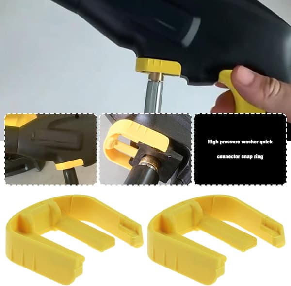2 st Snabbkopplingstryckbricka för högtryckstvätt 50373330 Kompatibel med Karc