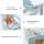 2 stk. Middelhavsstil strandstol ornament mini trekasse pels