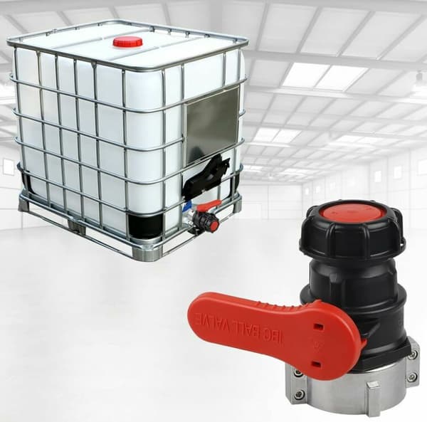 IBC Tank Adapter og Ventil - DN50 (75mm) RTGPT Hane.