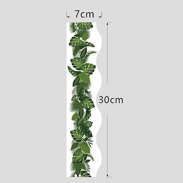 Greenery Bulletin Board Borders, 65,6 fot, Växt Klassrumsgränser