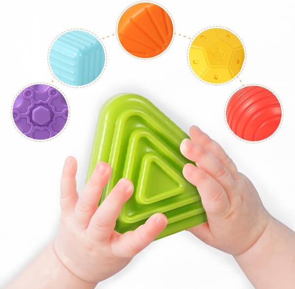 Formklassifiserer 12 - 18 måneder baby leker, Montessori læring, D