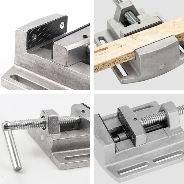 Søyleboremaskin, 2,5\" åpning Aluminiumslegering Benkvise med styrestang F