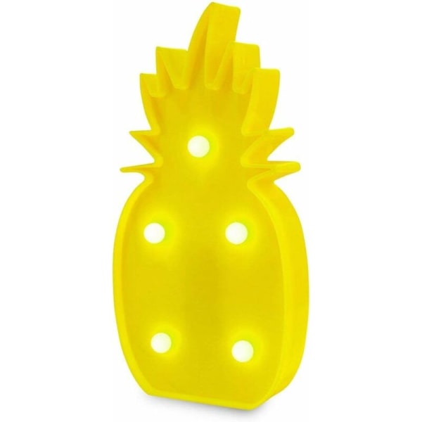 Mood Lamps Ananas Dekor Ljus, Romantisk Ruit Bordslampa, Holid