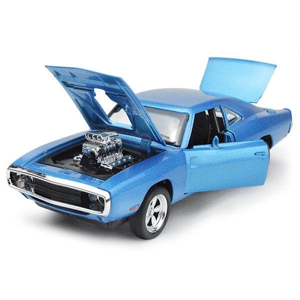 Ny 1/32 Dodge Legering Diecast Bilmodell, Svart