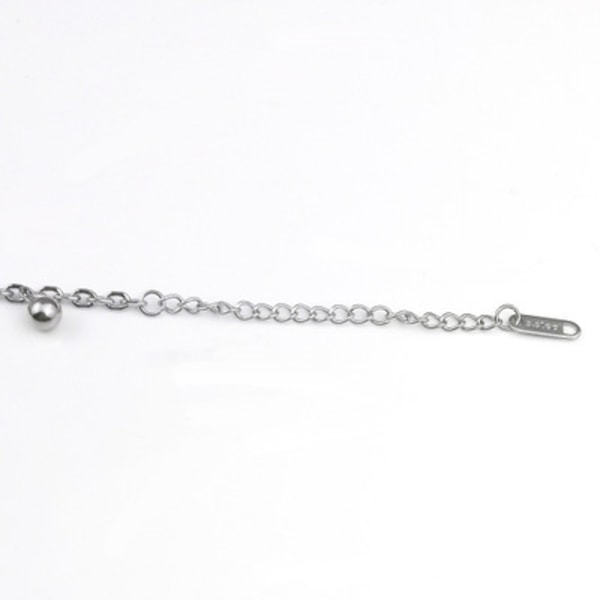 Rustfrit stål Kærlighed til dyr Klokke Charm Anklet Fodkæde Adj