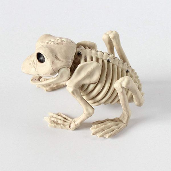 1 stk Halloween skummel dyreskjelett rekvisitter Happy Halloween Spooky