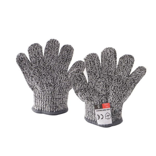 ThreeH Skärbeständiga handskar för barn, nivå 5 skydd för Wo