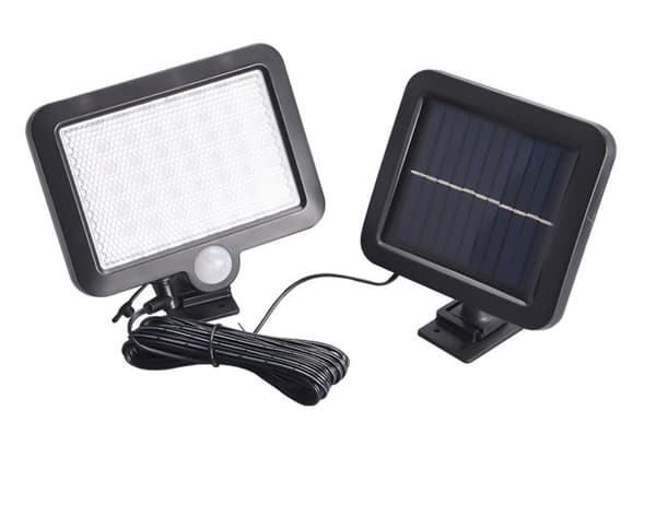 56 LED udendørs solcellelys med bevægelsessensor udendørs have sikkerhed