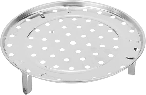 Dampkoker i rustfritt stål, 20 cm, dampkurv for mat