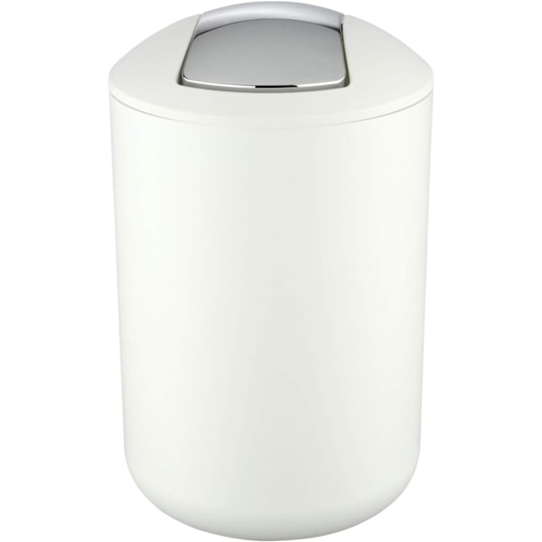 Badrumssopkorg, Liten badrumssopkorg, Svänglock, 6,5L Kapacitet, Un