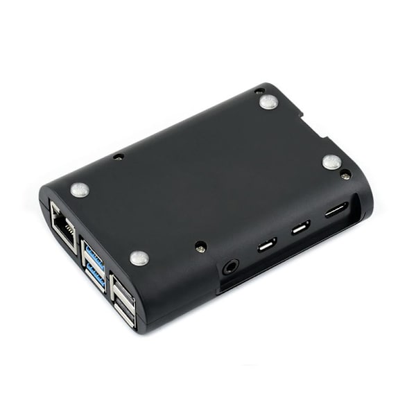 Raspberry Pi 4-etui, Raspberry Pi-etui med køleventilator, Raspberr